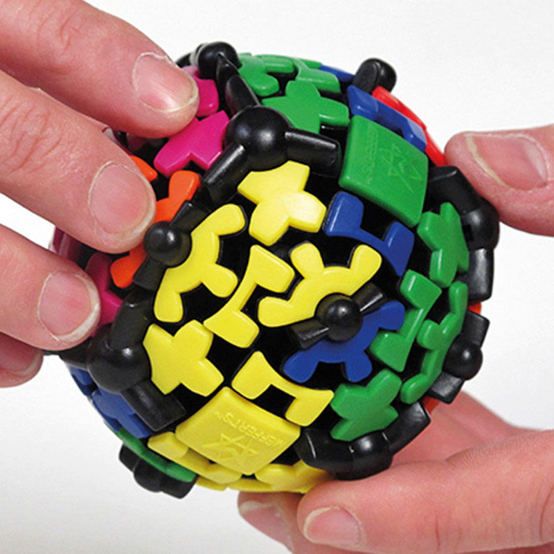 Gear Ball de RECENT TOYS, puzzle de engranajes multicolor - 3