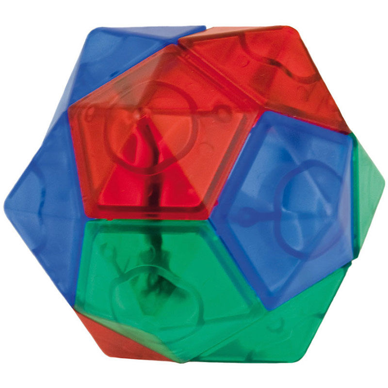 Juego Mindjewel con piezas geométricas de colores y goma elástica - 2