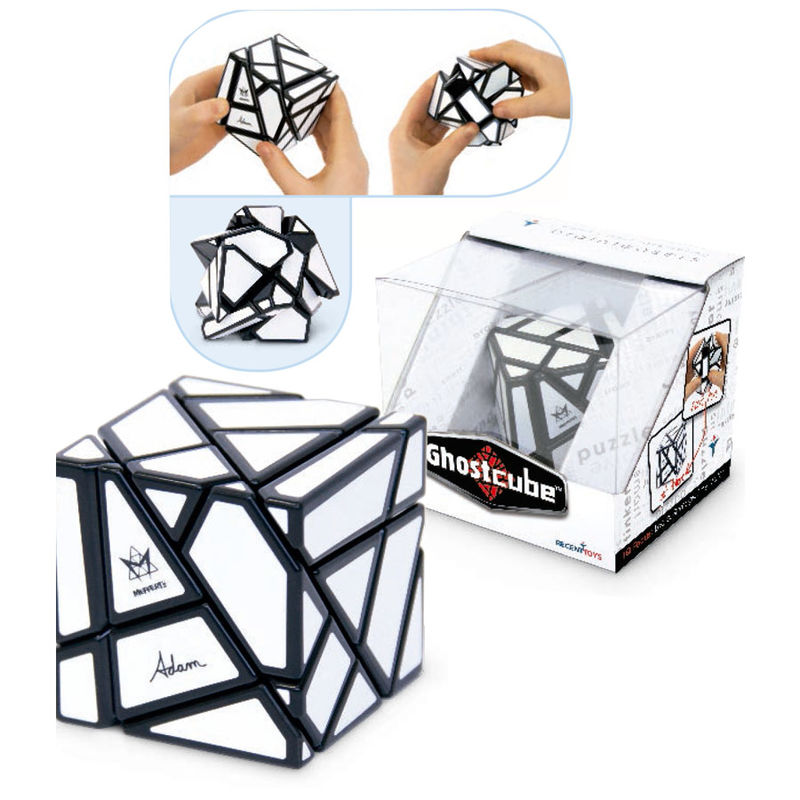Rompecabezas Ghost Cube blanco y negro de RECENT TOYS - 2