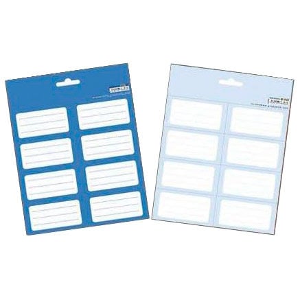 Etiquetas adhesivas azules ERIK con líneas para escribir - 2
