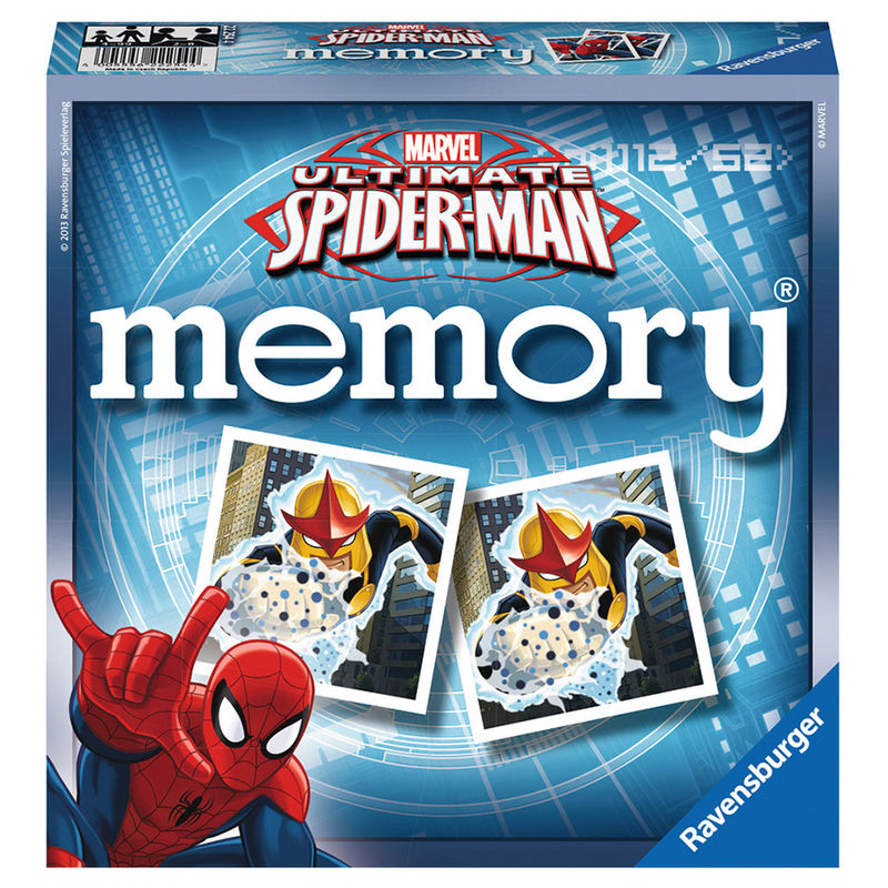 Caja del juego Memory Spider-Man Marvel Ultimate de Ravensburger