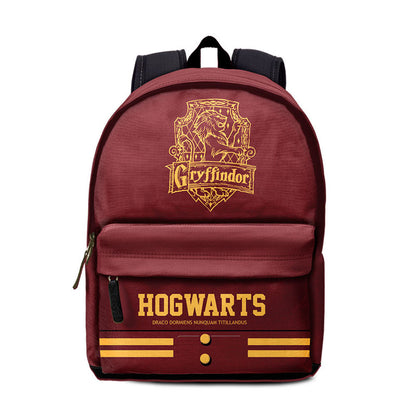 Mochila roja de Harry Potter Gryffindor con escudo y bolsillo frontal - 2