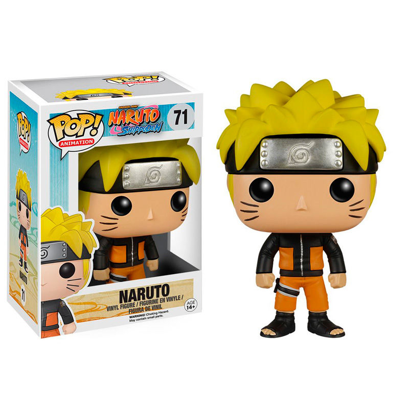 Figura Funko POP! de Naruto Shippuden con atuendo naranja y negro - 2