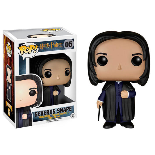Figura FUNKO POP de Severus Snape con túnica negra y varita - 2