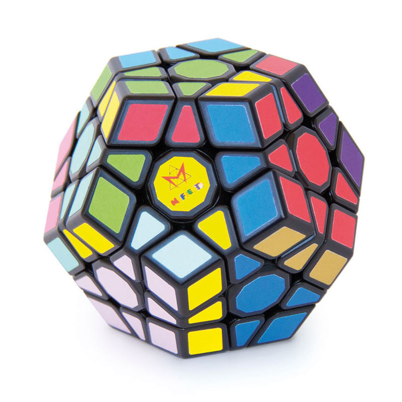 Cubo Megamix Megaminx multicolor con forma de dodecaedro - 3