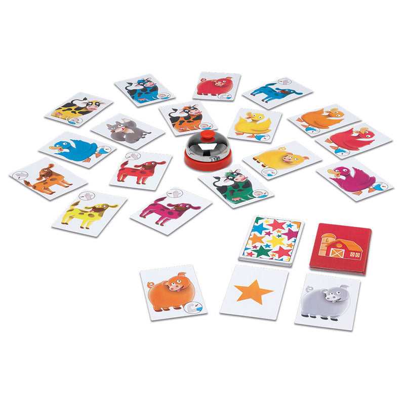 Caja del juego Ring Win de CAYRO con personajes y tarjetas de animales - 4