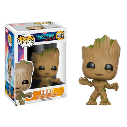 Figura Funko POP! de Groot con brazos extendidos y brotes verdes - 2
