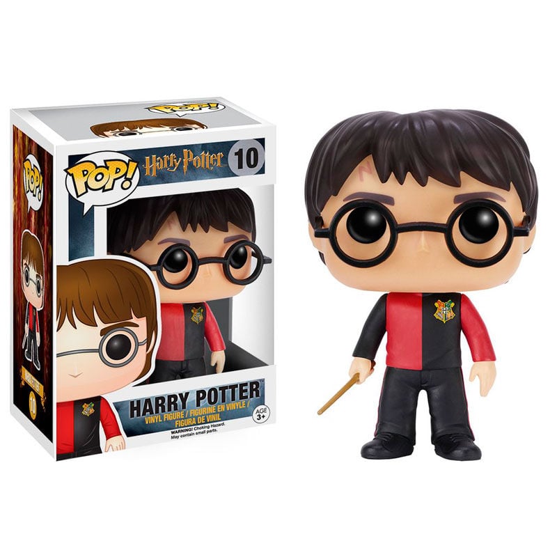 Figura Funko POP! de Harry Potter Triwizard Tournament con varita y caja ilustrada