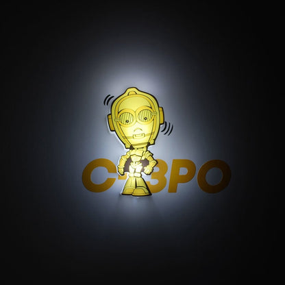 Lámpara LED 3D mini de C-3PO de Star Wars - 3