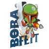 Lámpara LED 3D Mini Boba Fett de Star Wars