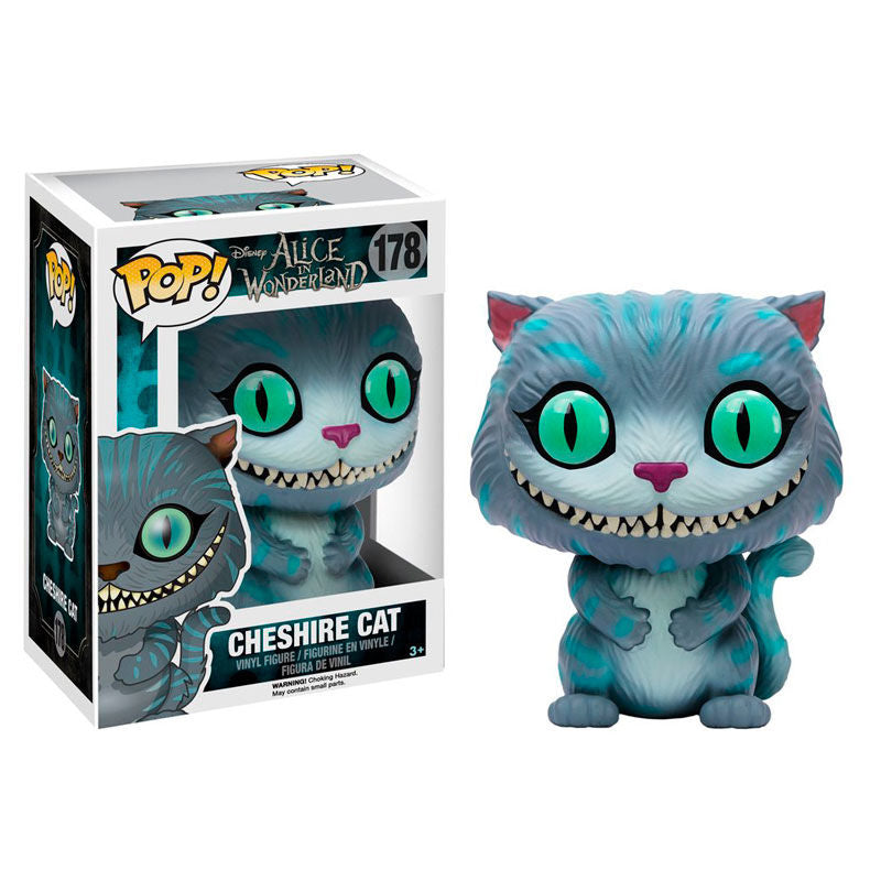 Figura Funko POP! de Cheshire Cat con ojos verdes y sonrisa - 2