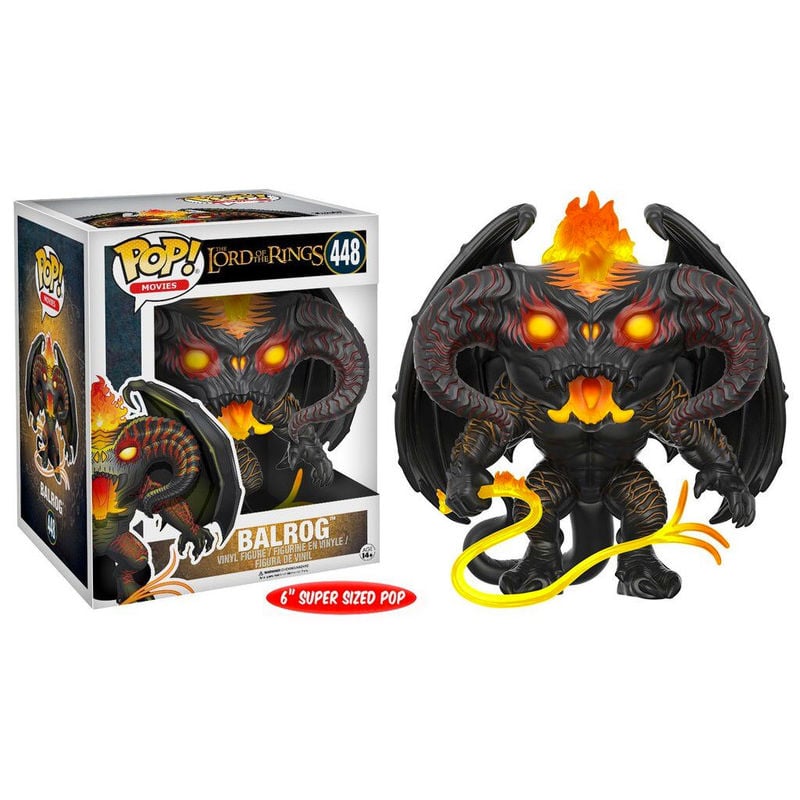 Figura Funko POP! Balrog de El Señor de los Anillos con alas y fuego