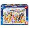 Puzzle Disney Desfile de 200 piezas con personajes clásicos