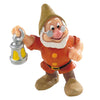 Figura BULLYLAND de un enanito de Blancanieves con farol