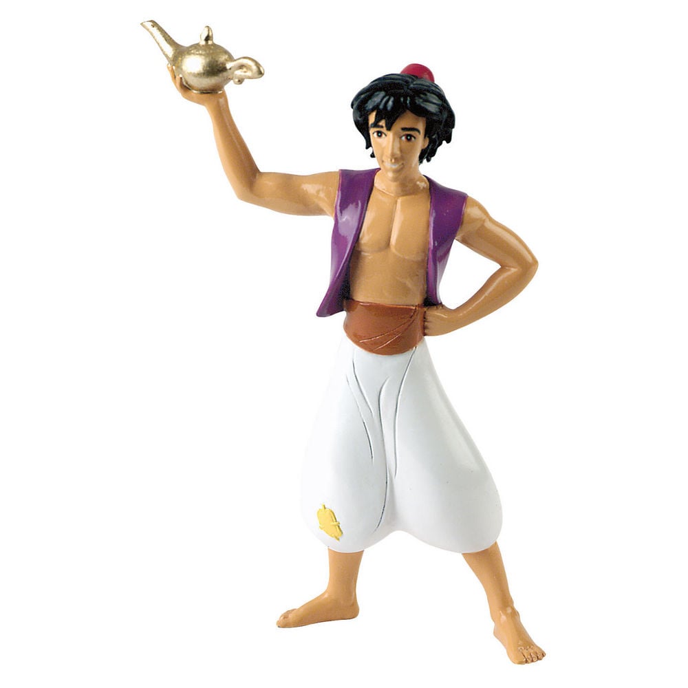 Figura de Aladdin Disney BULLYLAND con lámpara dorada