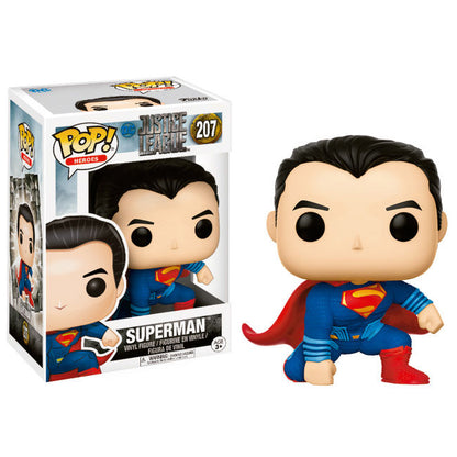 Figura Funko POP! de Superman de Justice League Movie con traje azul y capa roja - 2
